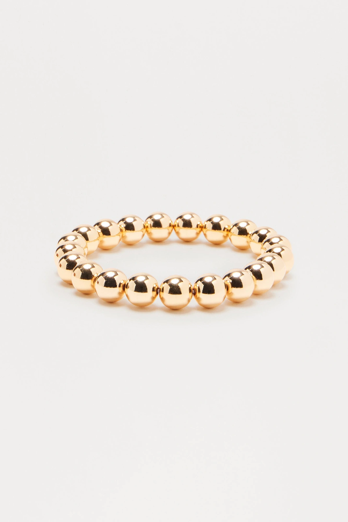 Tranquility 2 Piece Bracelet Set - Gold/Brown — Dourado/Castanho
