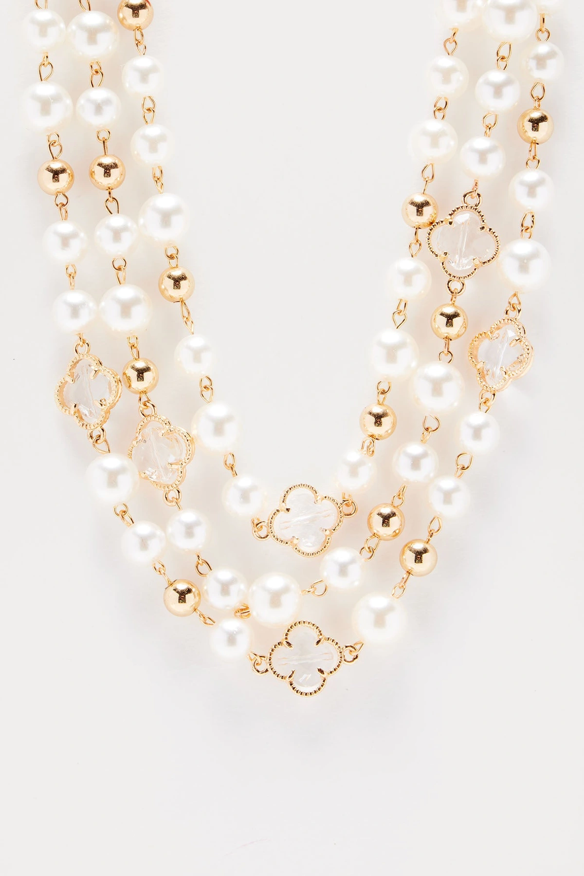 Sunday Luncheon Necklace - Gold — Dourado