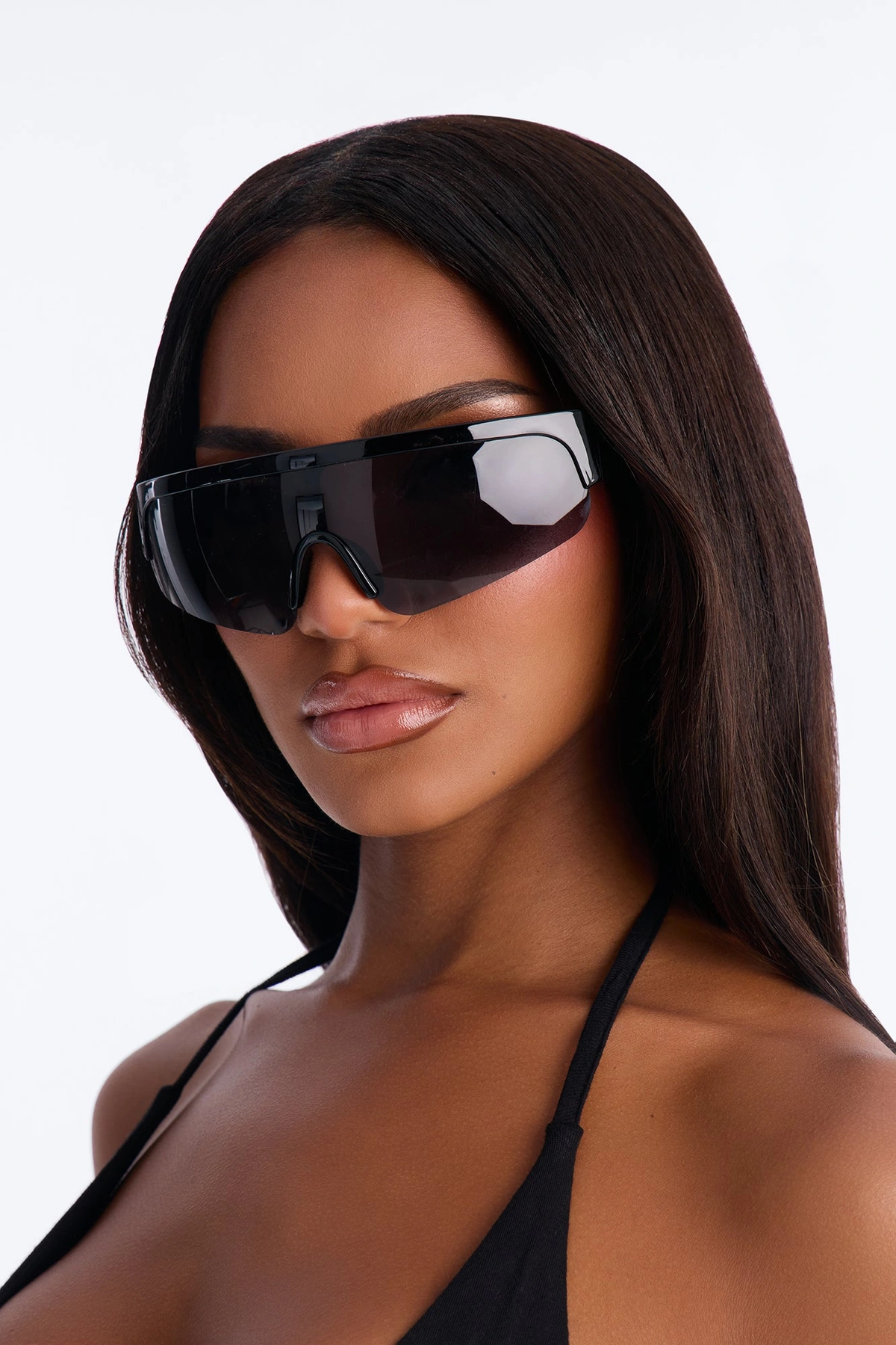 Sprint Queen Sunglasses - Black — Preto