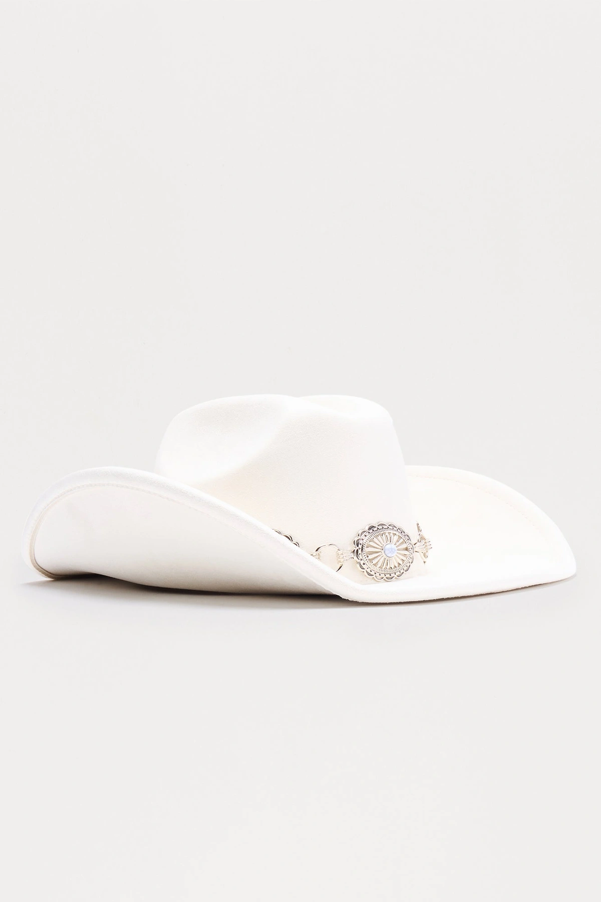 Free Riders Cowboy Hat - White — Branco