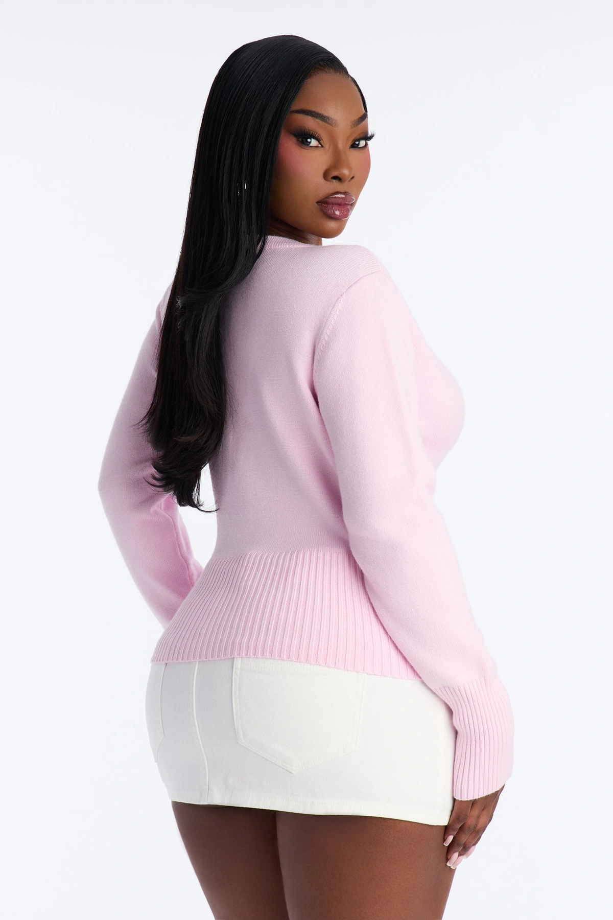 Perfect Harmony Sweater - Pink — Rosa