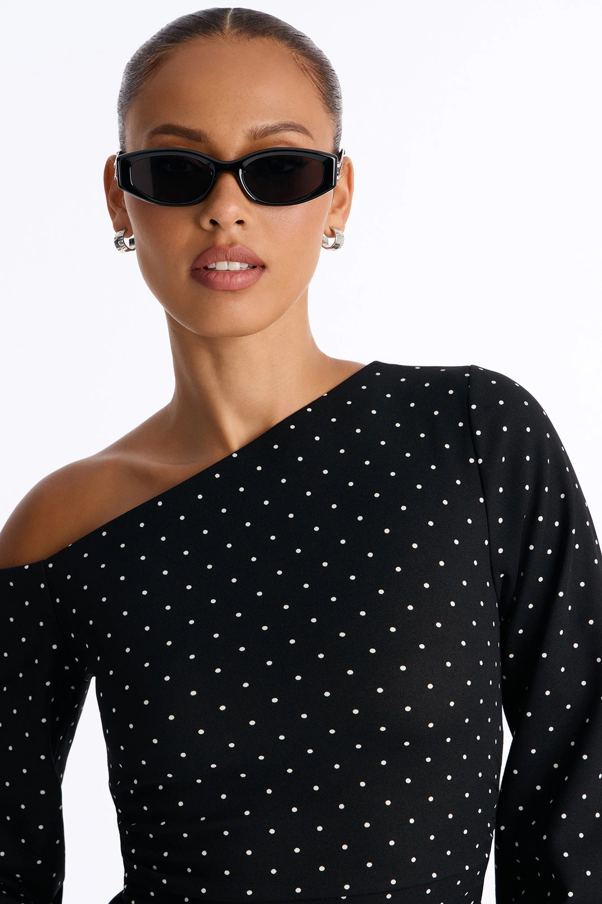 Stay On Track Sunglasses - Black — Preto