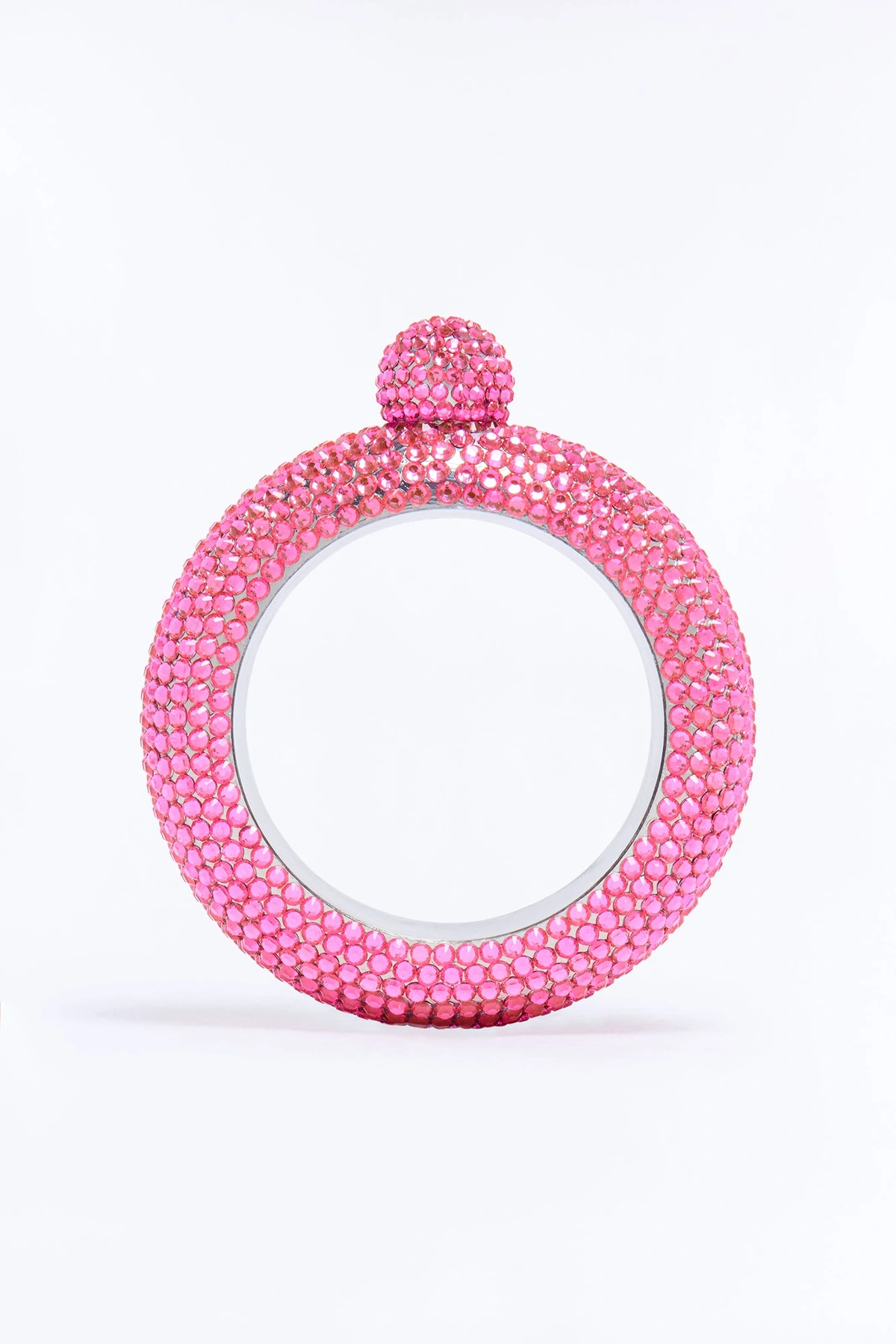 Night Out Secret Rhinestone Flask - Pink — Rosa