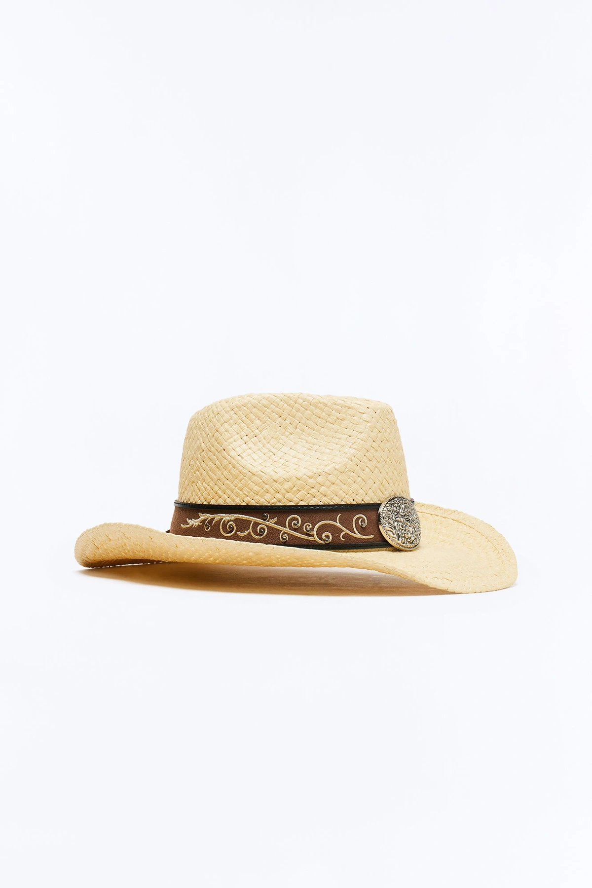 Vine With Me Cowboy Hat - Nude — Nude