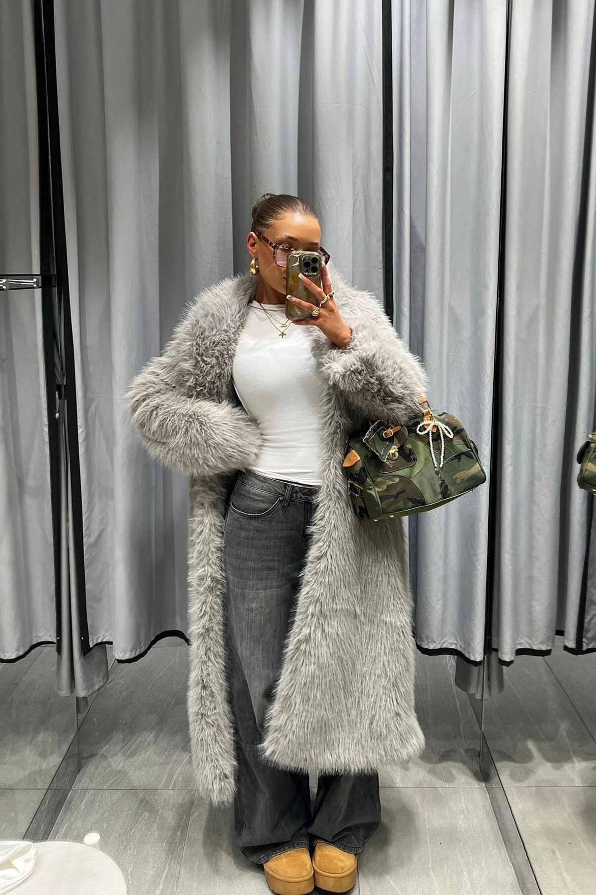 Coolest On The Block Handbag - Camouflage — Camouflage