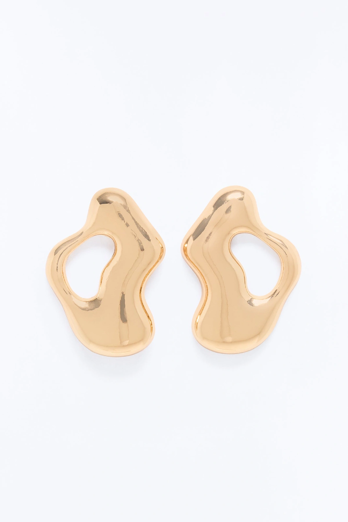 Modo Earrings - Gold — Dourado