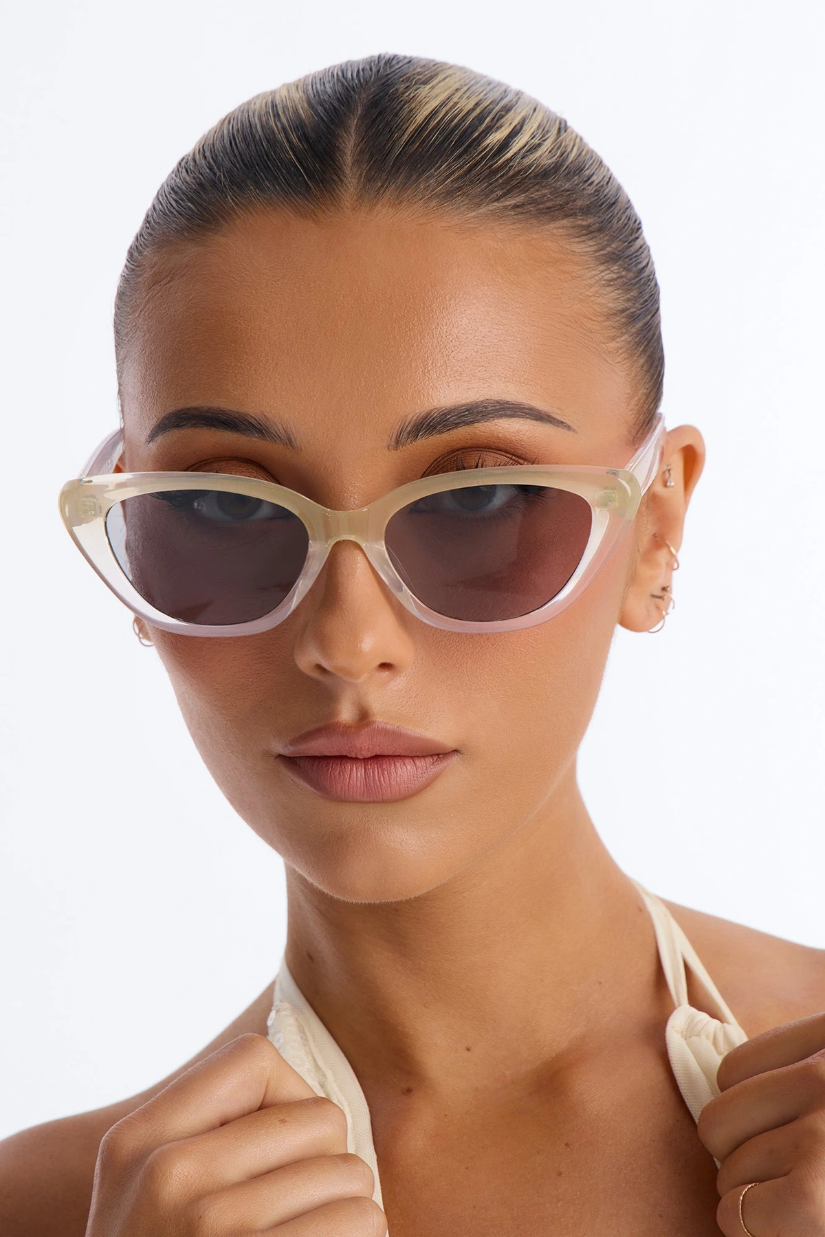 Up Town Gal Sunglasses - Yellow/combo — Amarelo/combinação