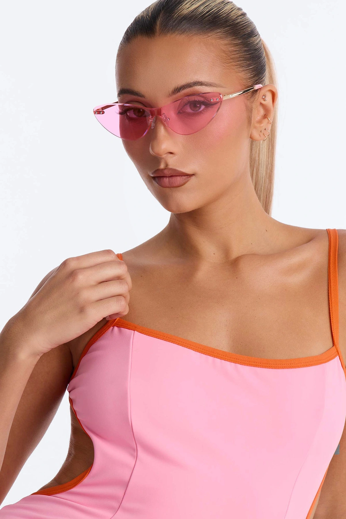 K Pop Sunglasses - Pink — Rosa