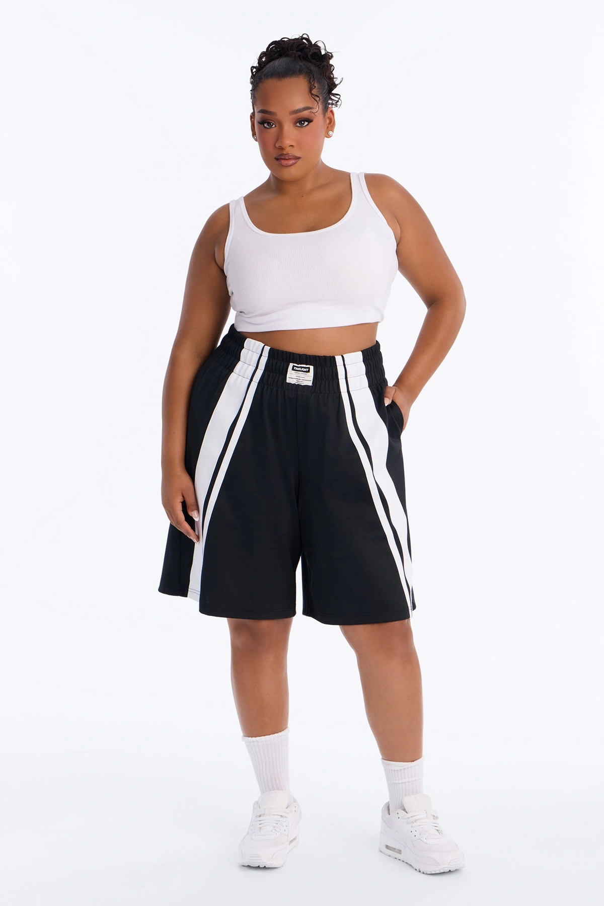 Leyla Boxer Short - Black — Preto