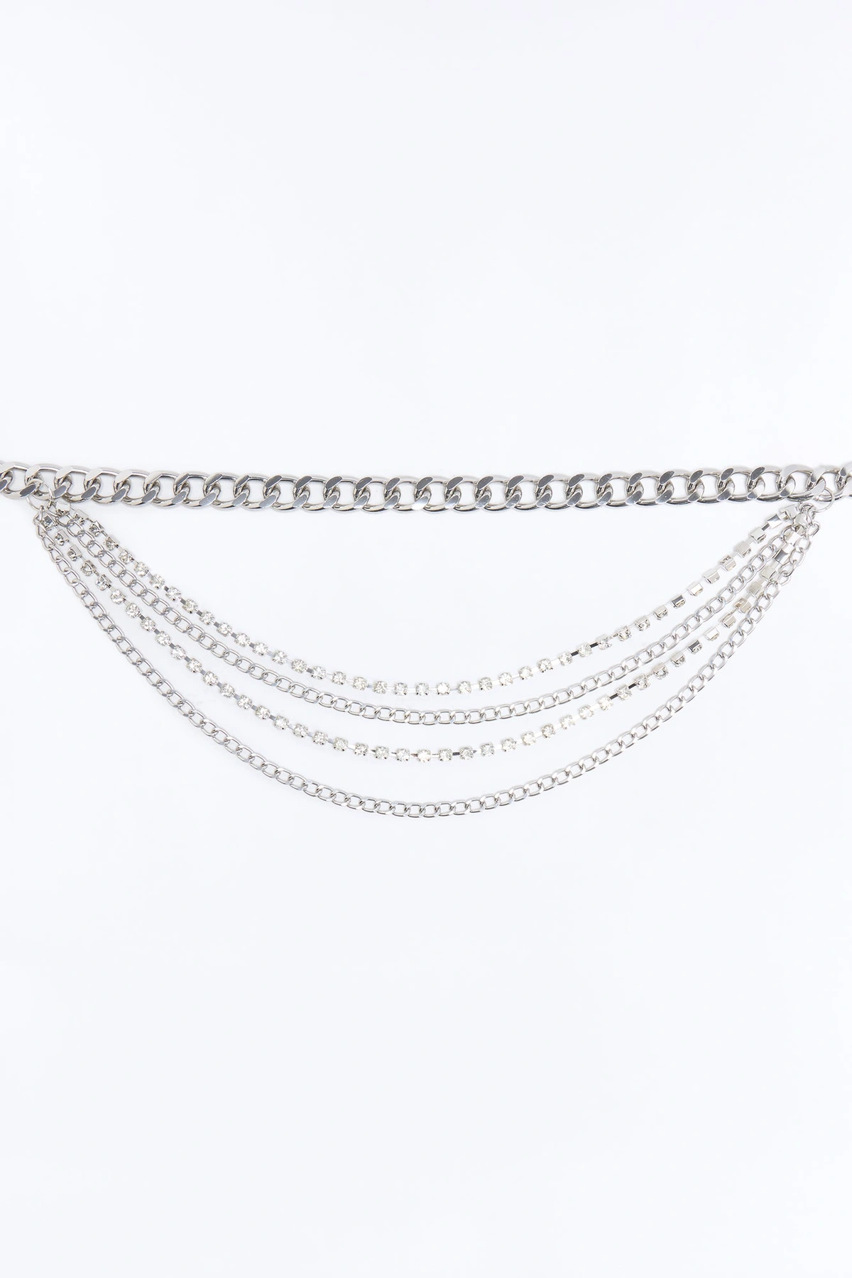 Bling It On Belly Chain - Silver — Prateado