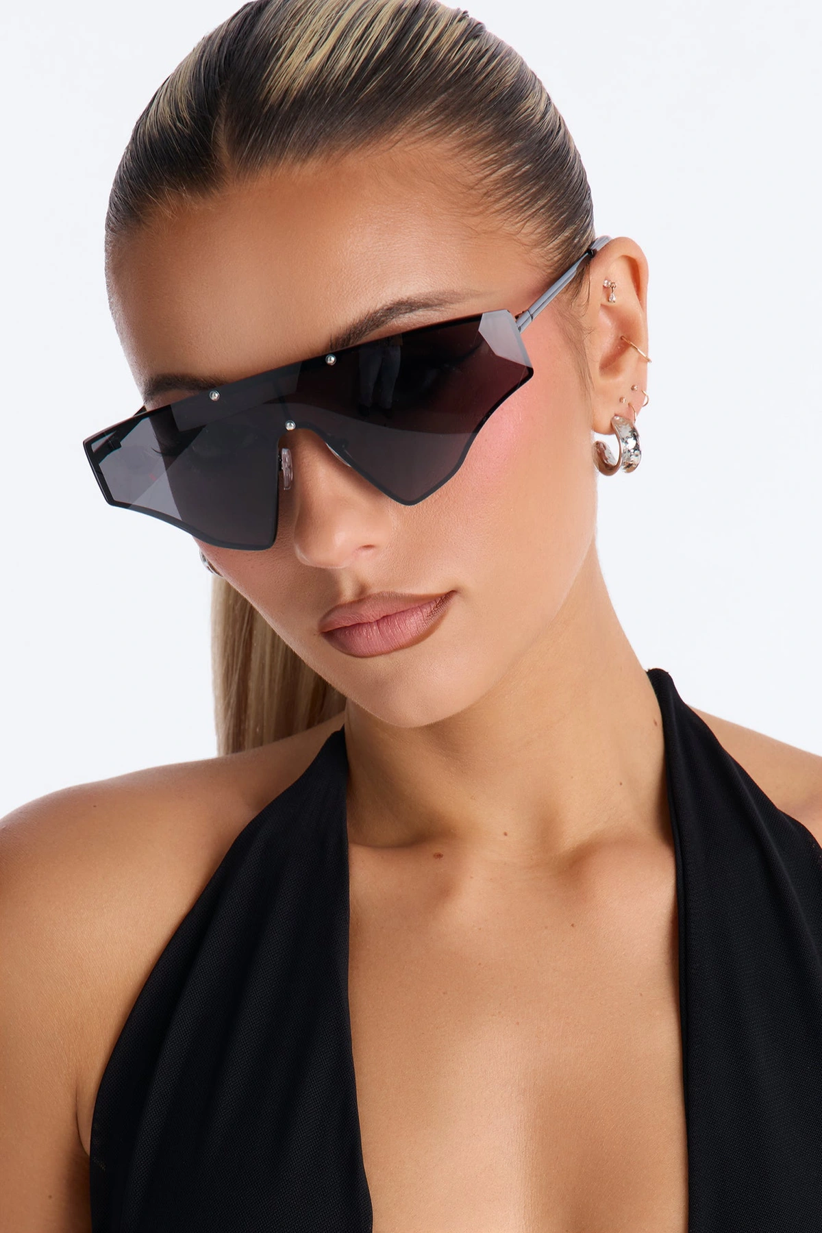 Get Me Going Sunglasses - Black — Preto