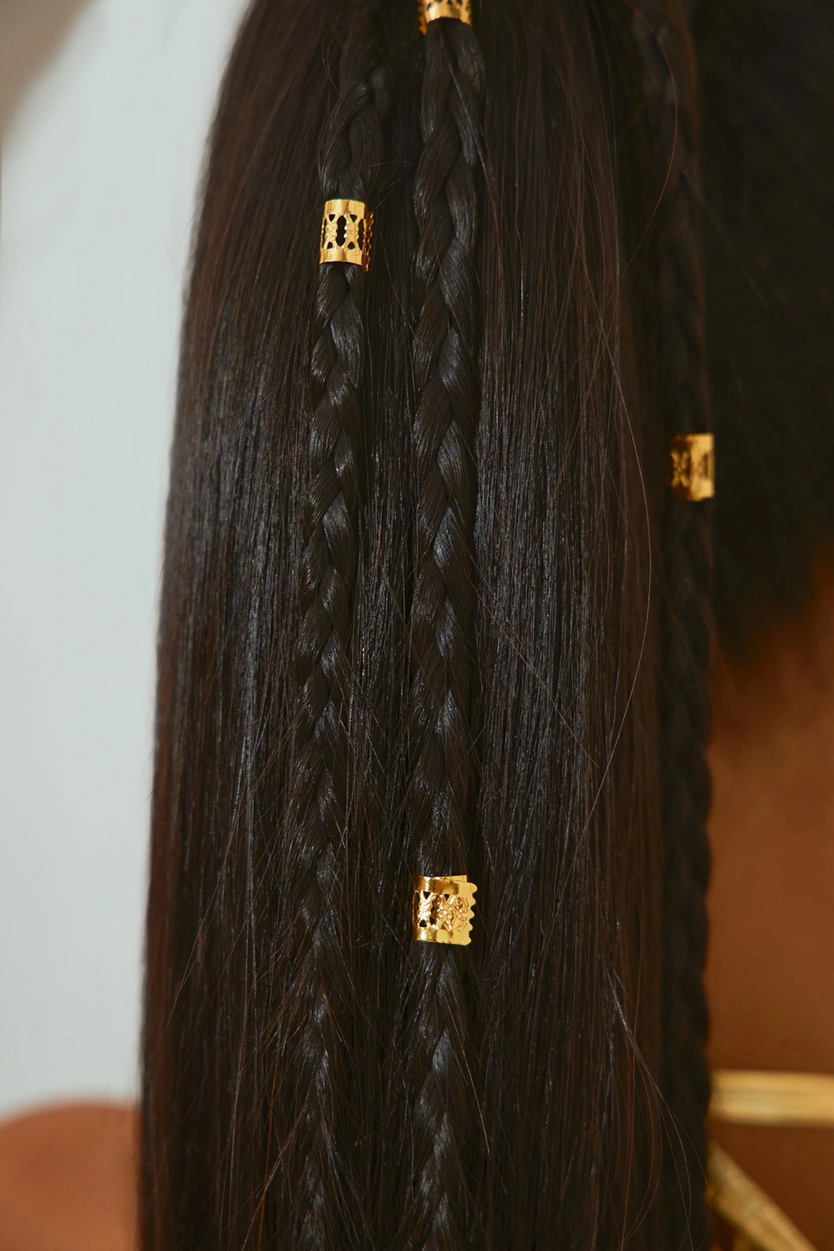 Tropical Wanderlust Hair Ring Set - Gold — Dourado