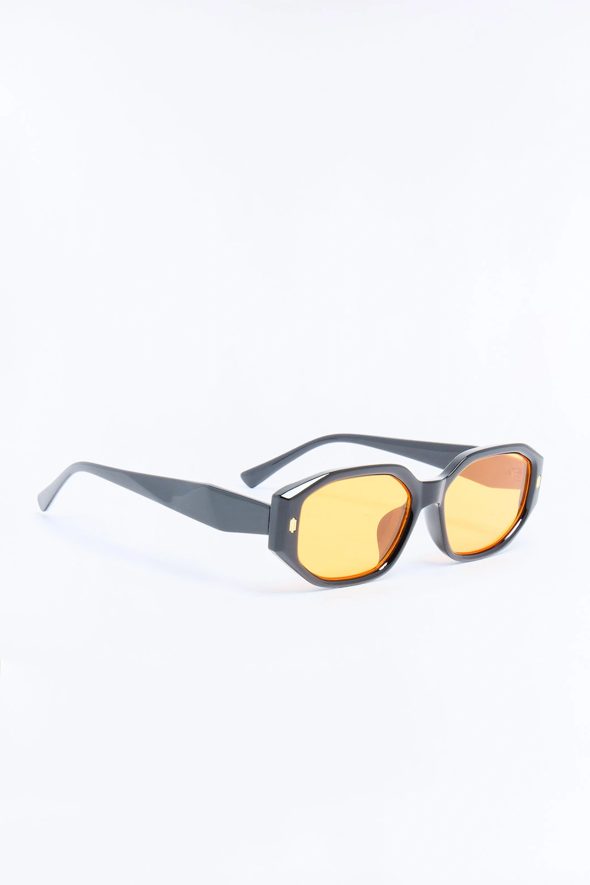 Hello Weekend Sunglasses - Black/Yellow — Preto/Amarelo
