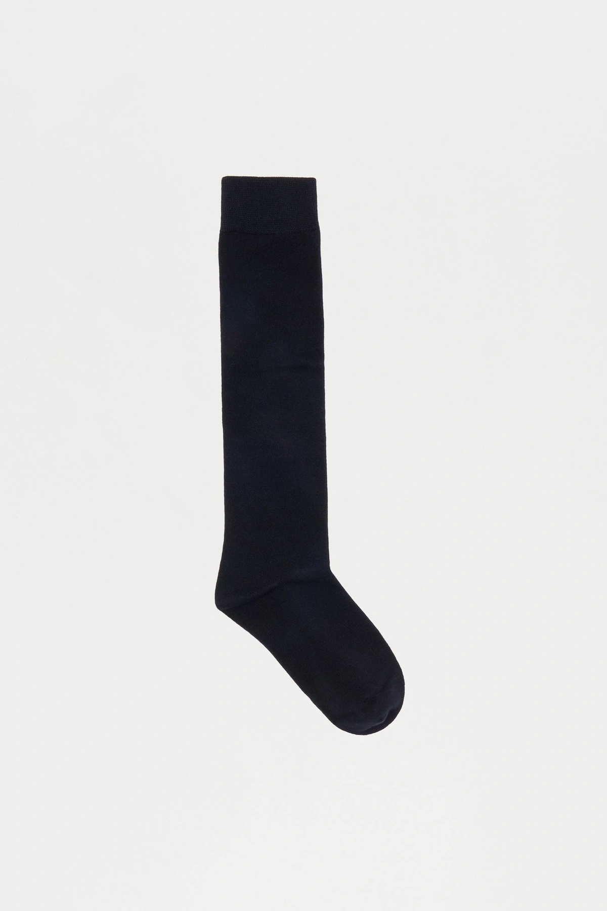 Office Chic Knee High Socks - Black — Preto