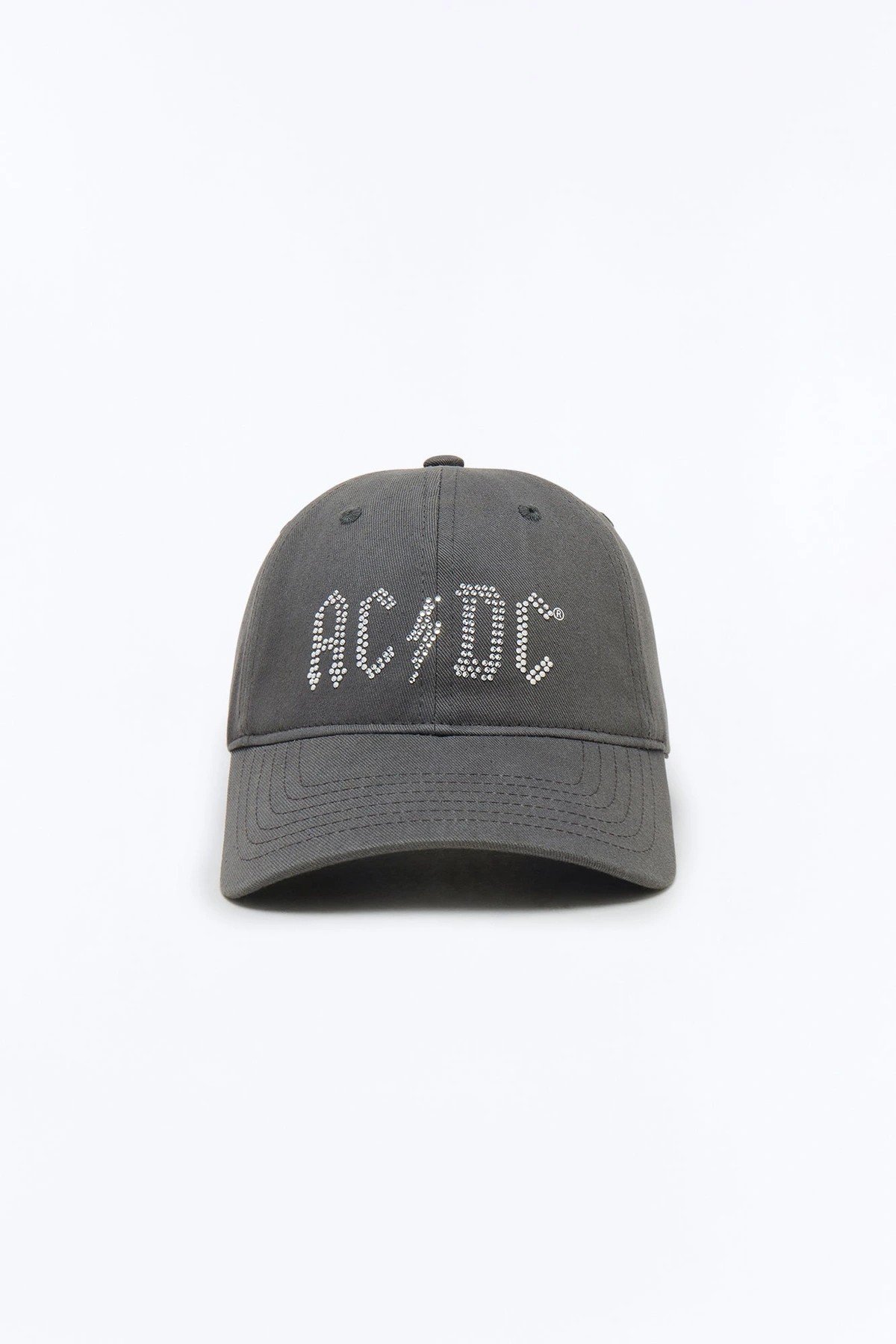 Forever ACDC Baseball Hat - Grey — Cinzento