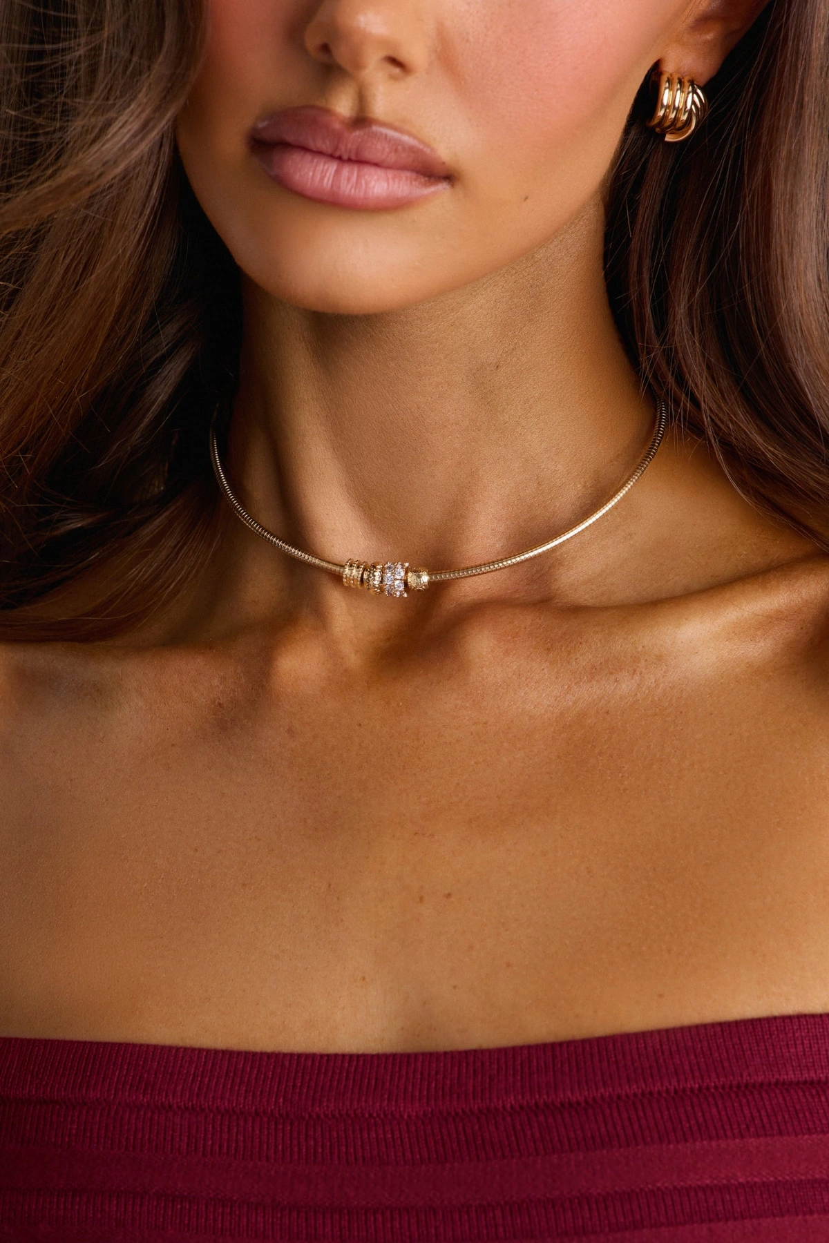 Allie Necklace - Gold — Dourado