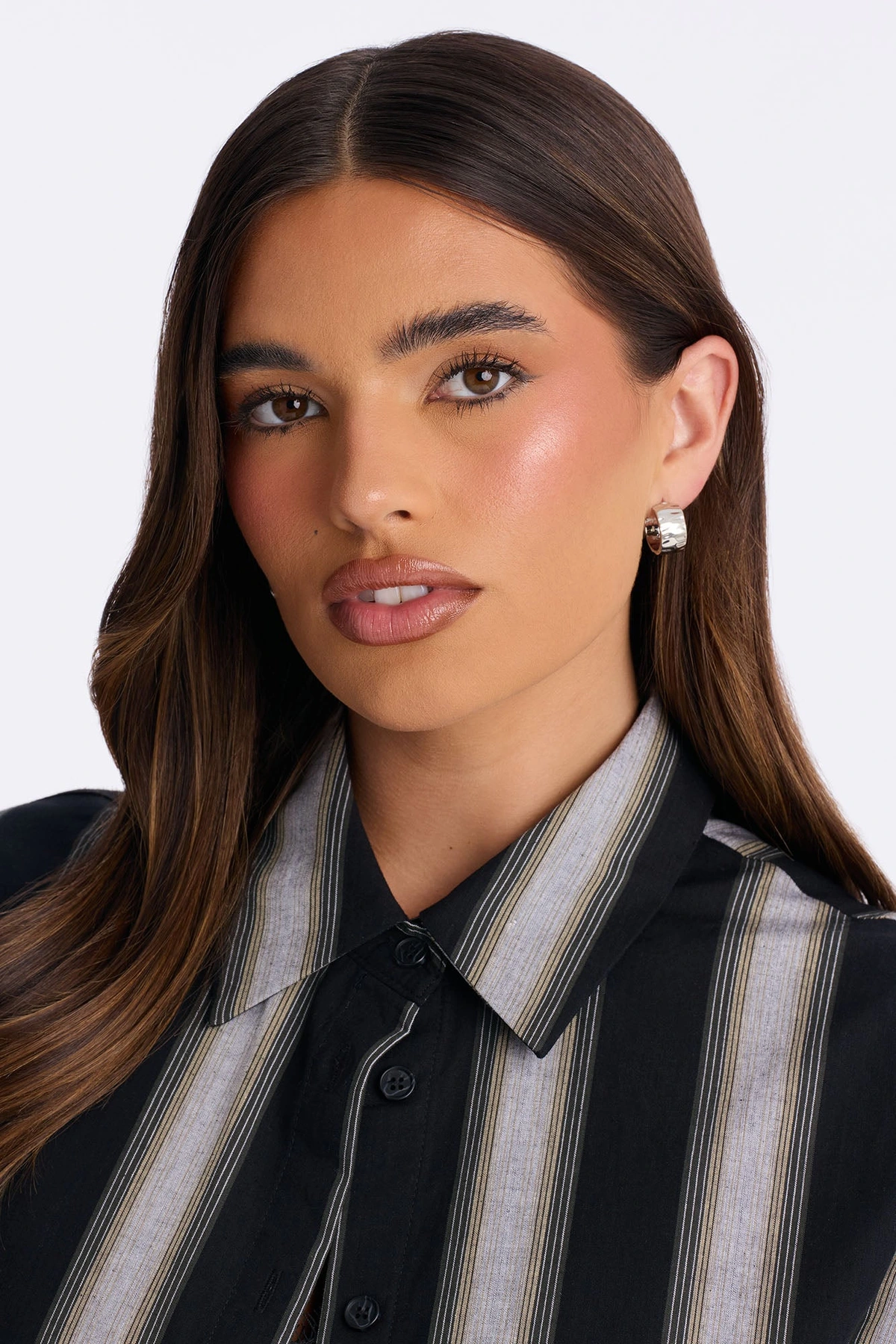 Daily Muse 9 Pair Hoop Earring Set - Silver — Prateado