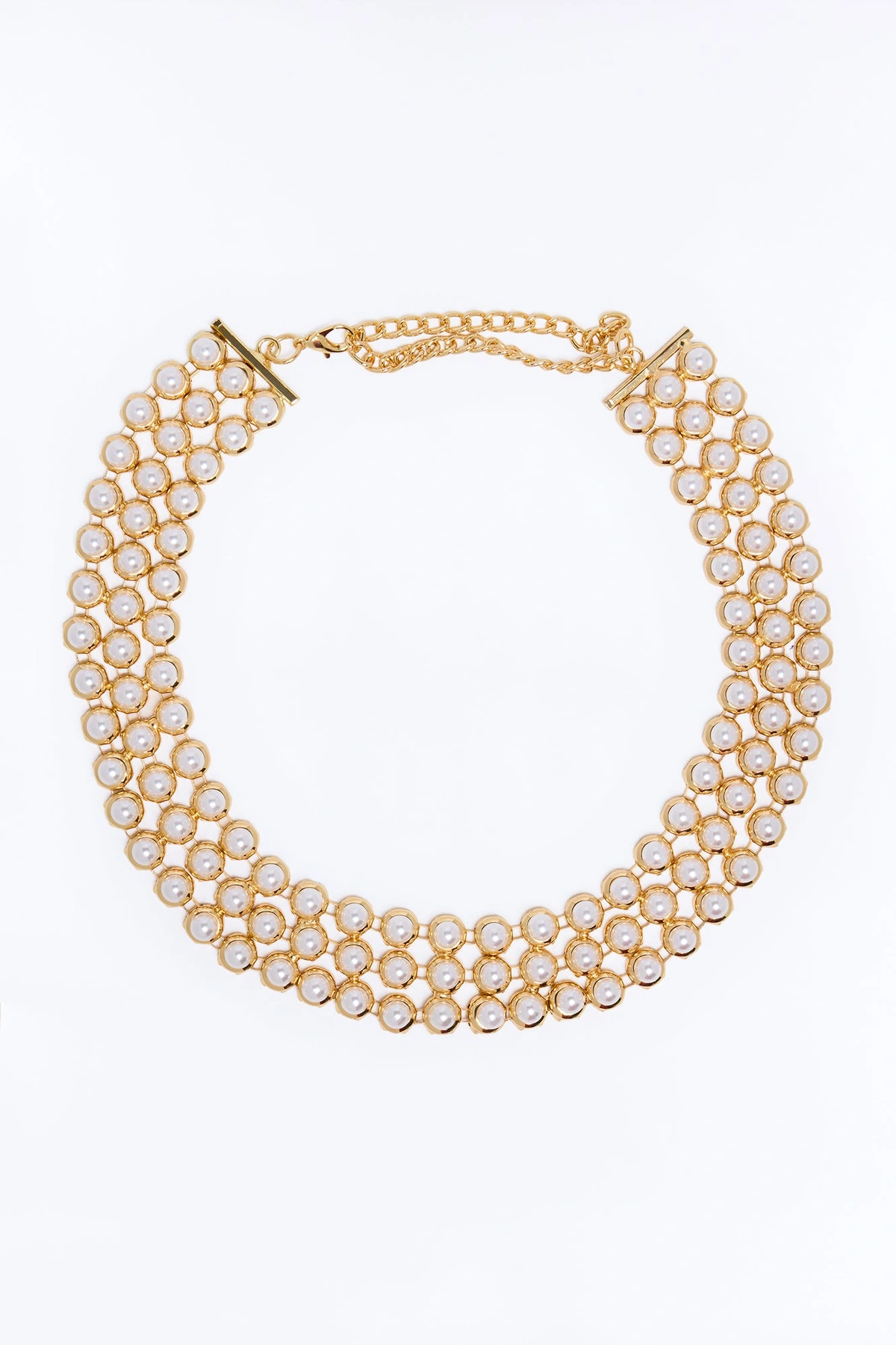 Feeling Lucky Pearl Choker - Gold/combo — Dourado/combinação