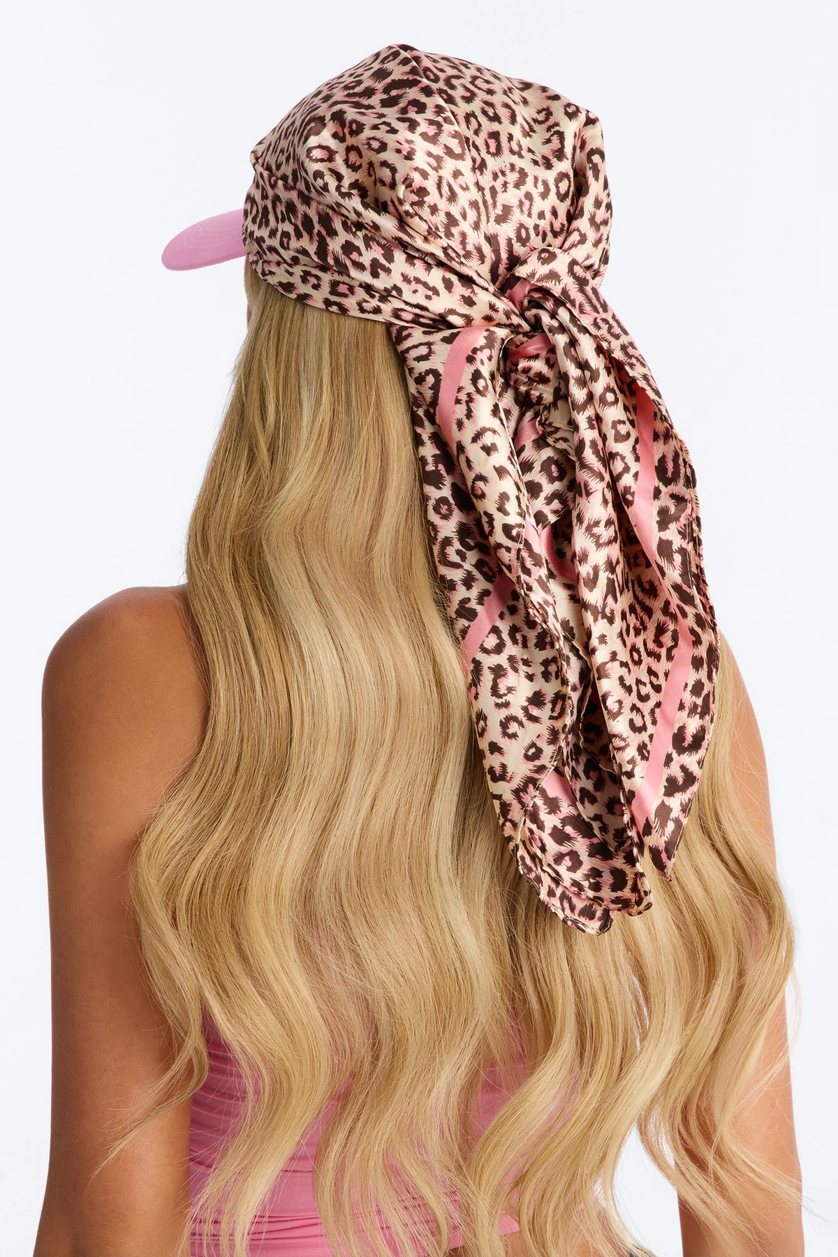 Love Of The Wild Visor And Head Wrap - Pink/combo — Rosa/combinação