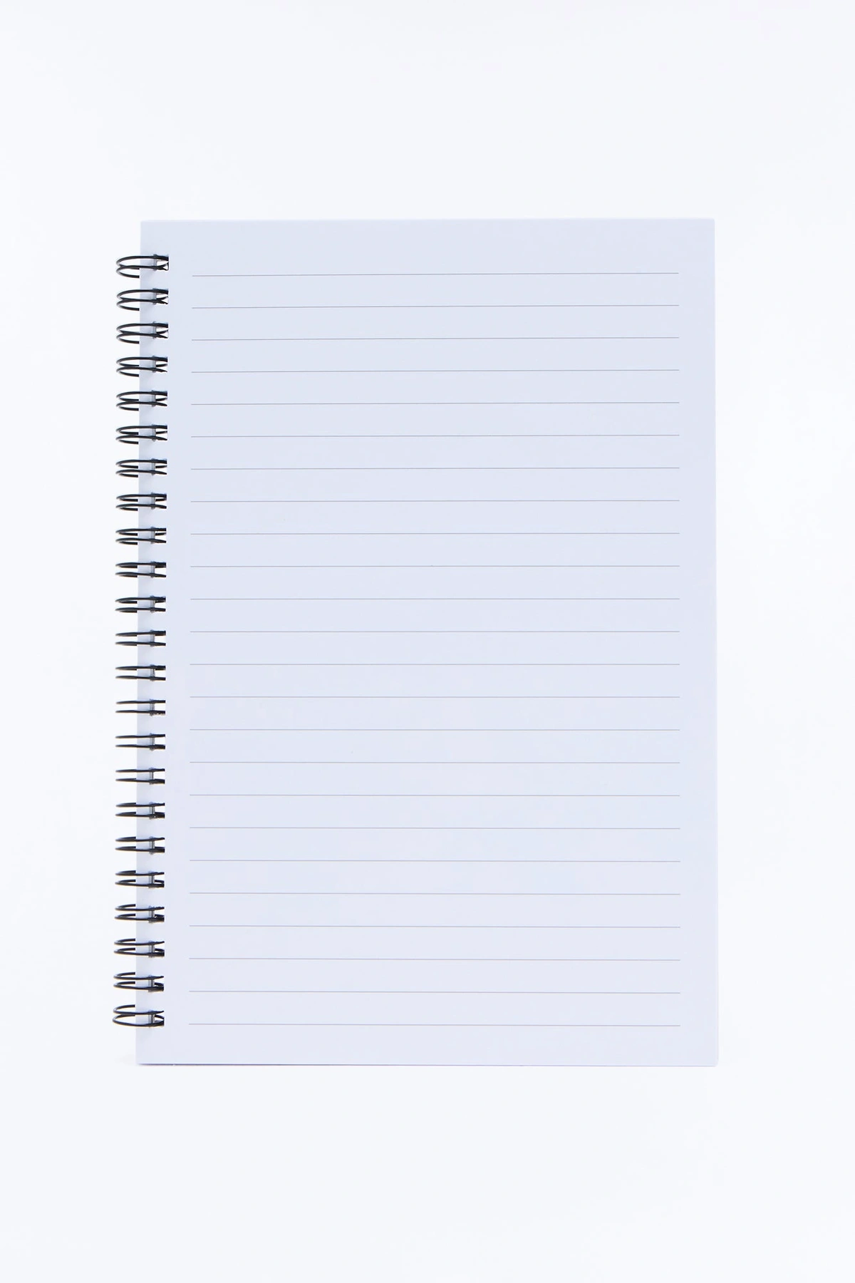 I Can't People Today Spiral Notebook - Grey/combo — Cinzento/combinação