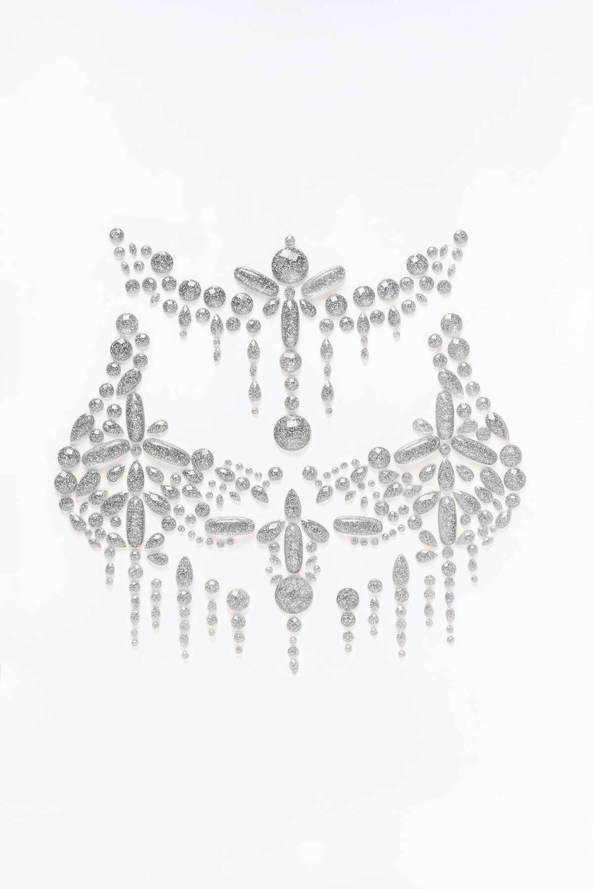 Dancing Through The Night Body Jewels - Silver — Prateado
