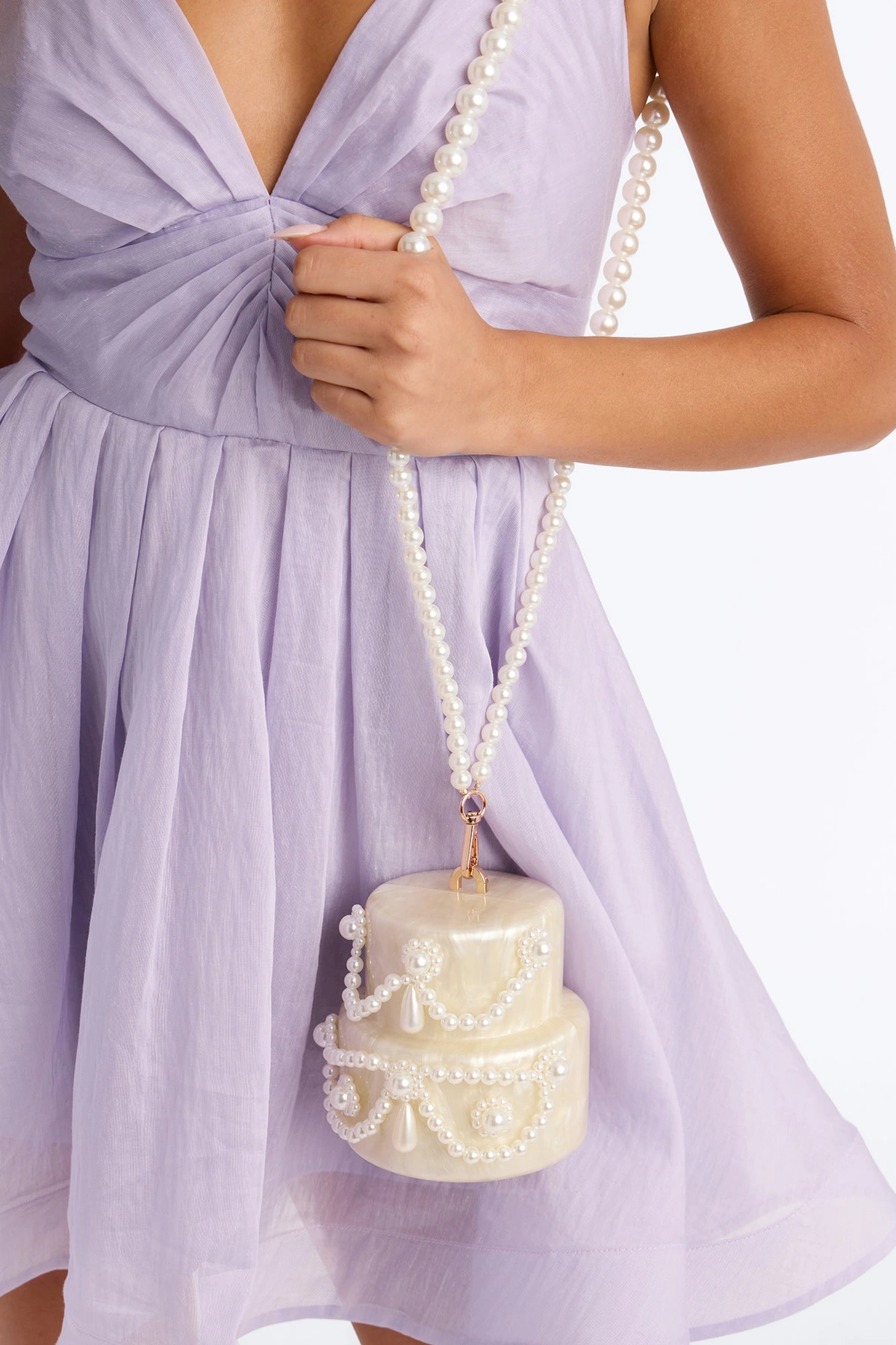 Sweet As A Cake Novelty Clutch - Ivory — Marfim