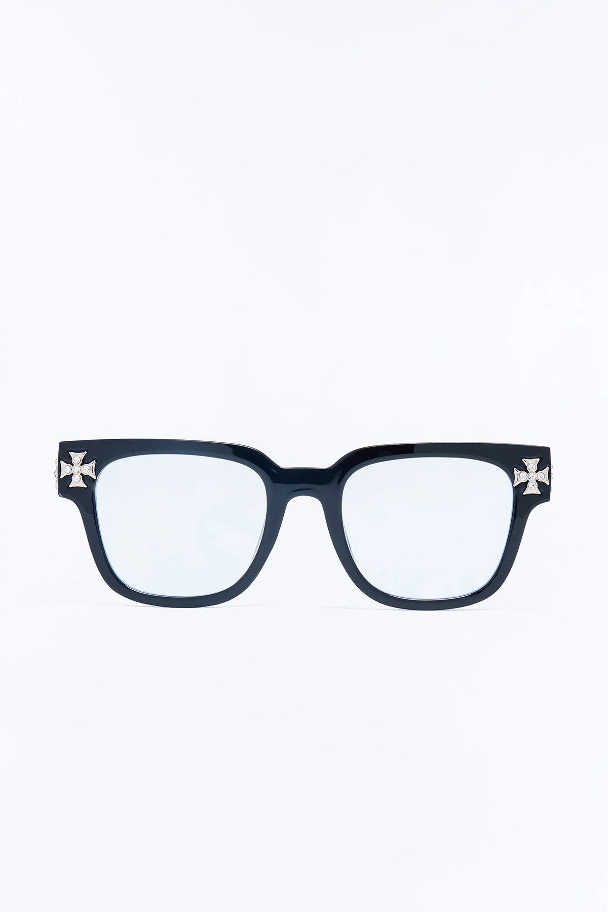 Faith And Success Blue Light Glasses - Black — Preto