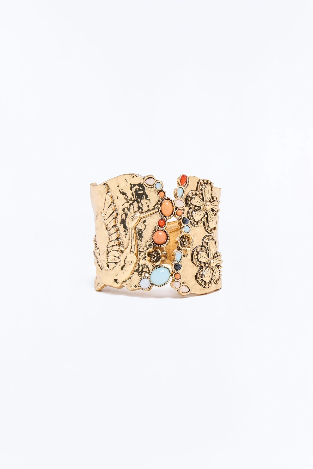 Roselle Cuff Bracelet - Gold/combo — Dourado/combinação