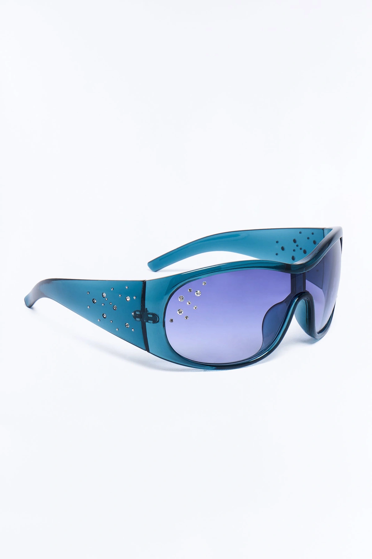 Everybody Looking At Me Sunglasses - Teal — Verde-petróleo