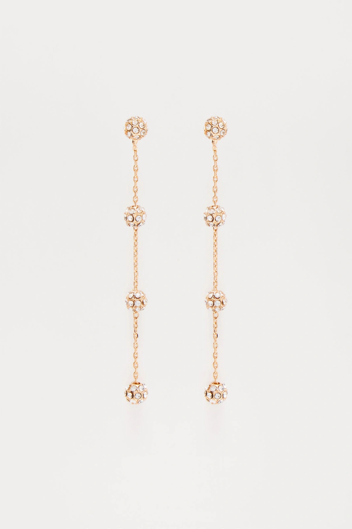 Bubbling With Energy Earrings - Gold — Dourado