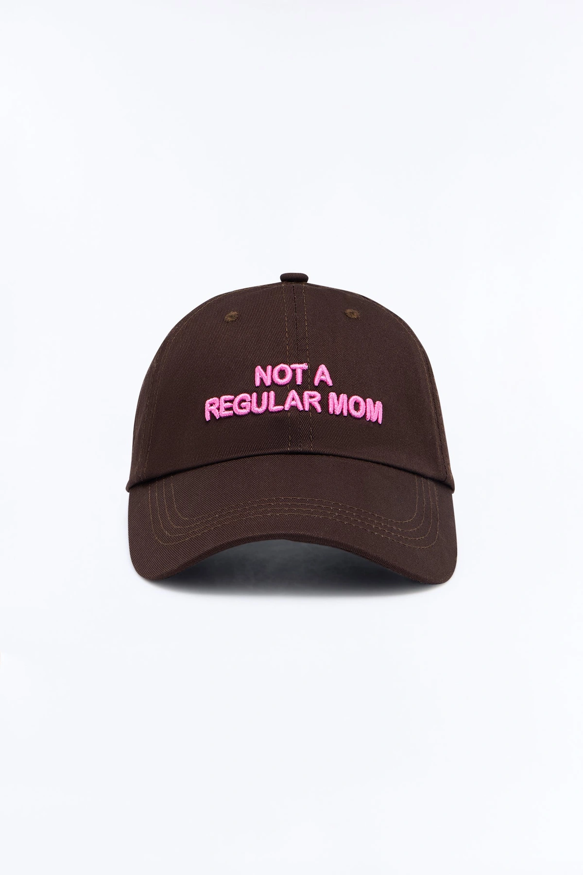 Not A Regular Mom Baseball Hat - Brown/combo — Castanho/combinação