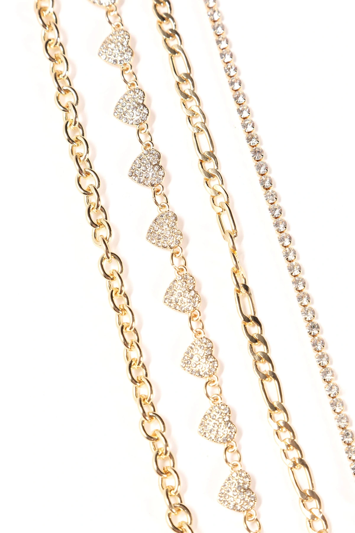 Believe In You 4 Piece Bracelet Set - Gold — Dourado