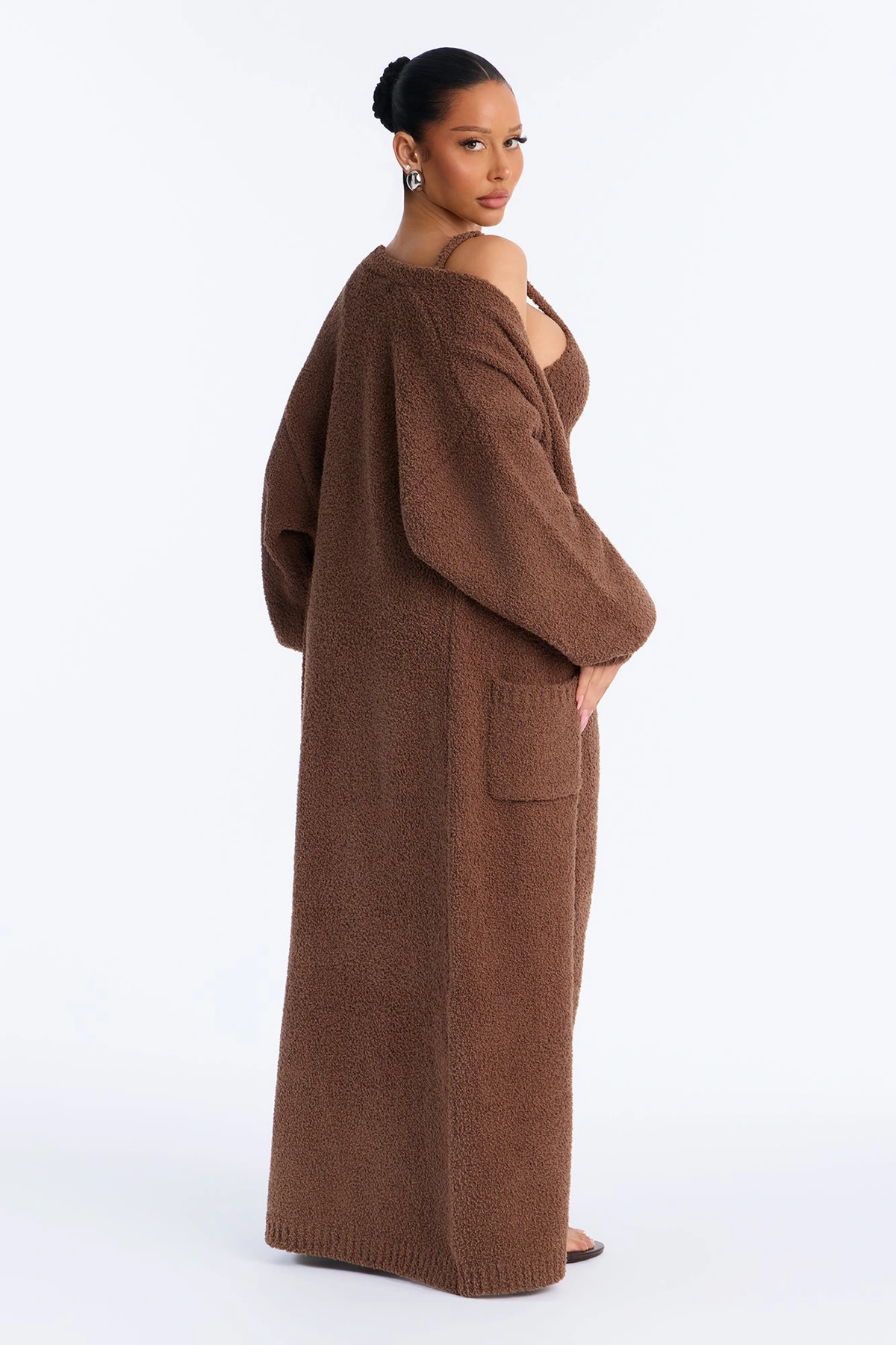 Living In It Jumpsuit Set - Mocha — Moca