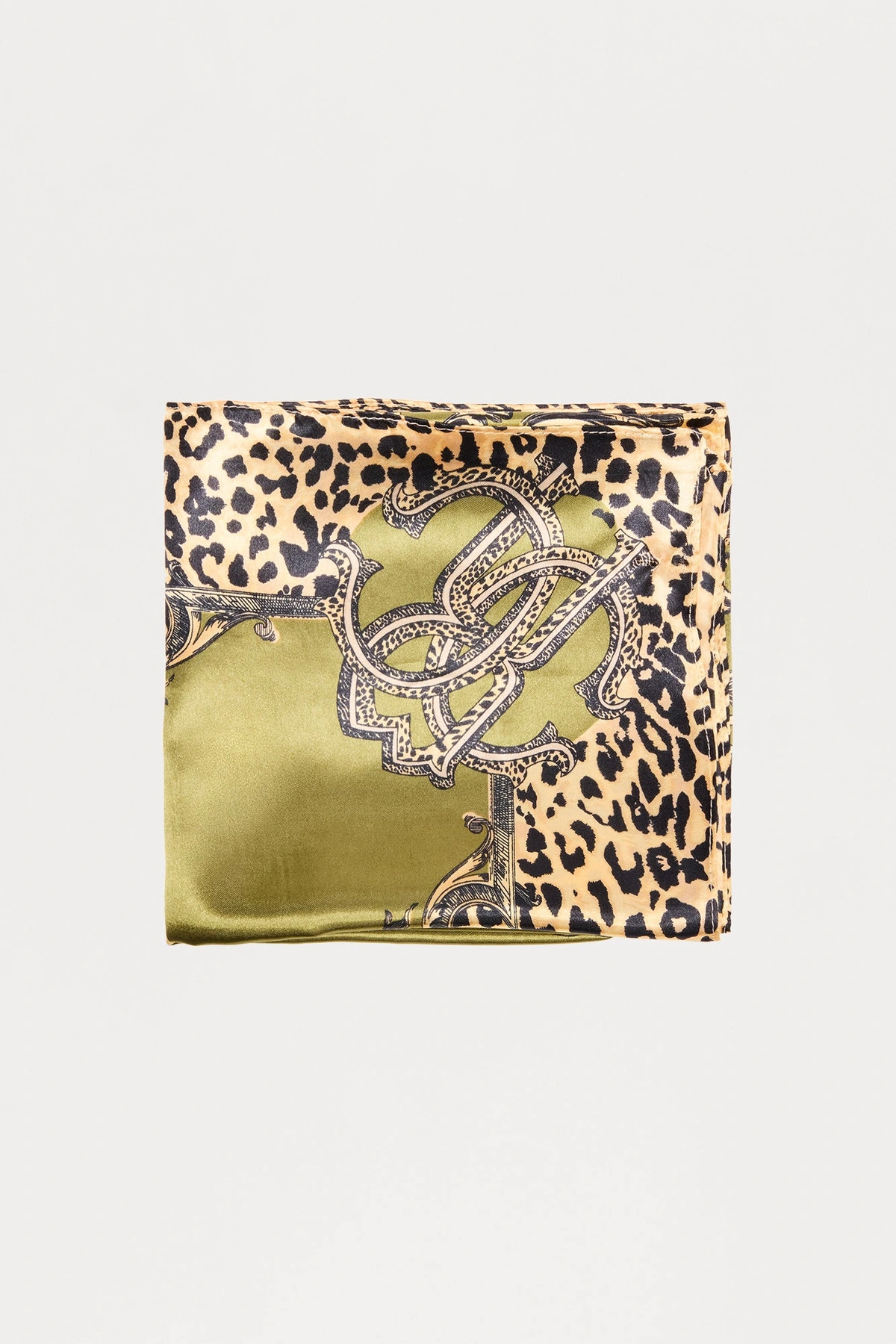 Quiet Luxury Head Scarf - Green/combo — Verde/combinação