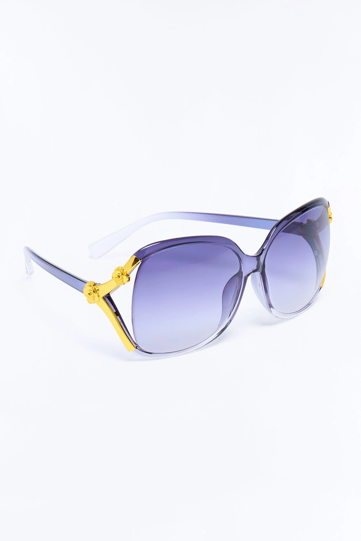 Rose Sundays Sunglasses - Black — Preto