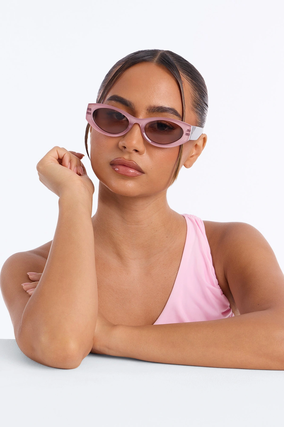 Afternoon Meet Up Sunglasses - Pink/combo — Rosa/combinação