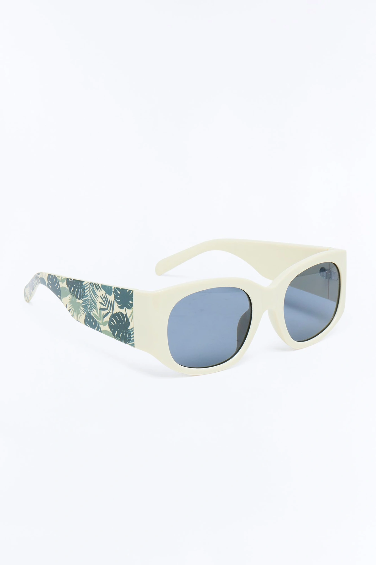 Tropical Vaycay Sunglasses - Cream — Creme