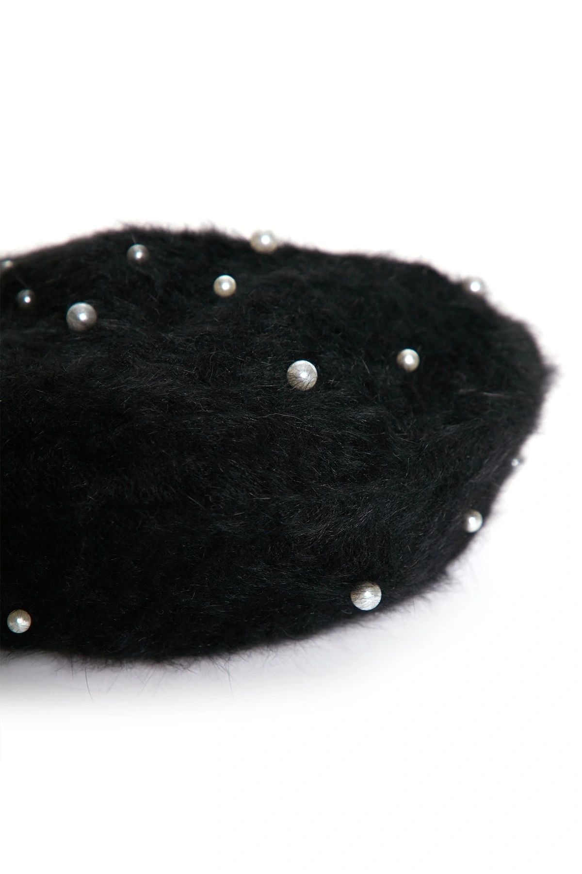 Bonjour Mi Amour Beret - Black — Preto
