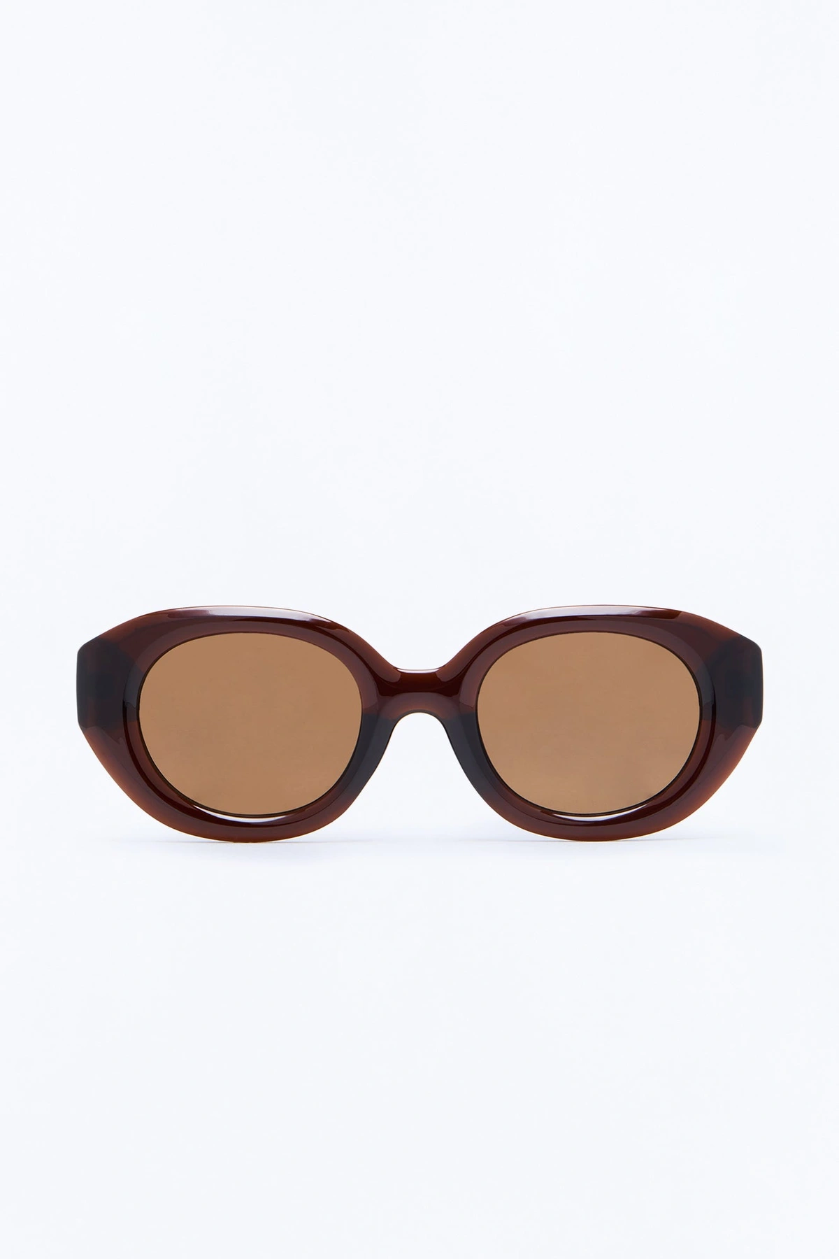 Change Your Mind Sunglasses - Brown — Castanho
