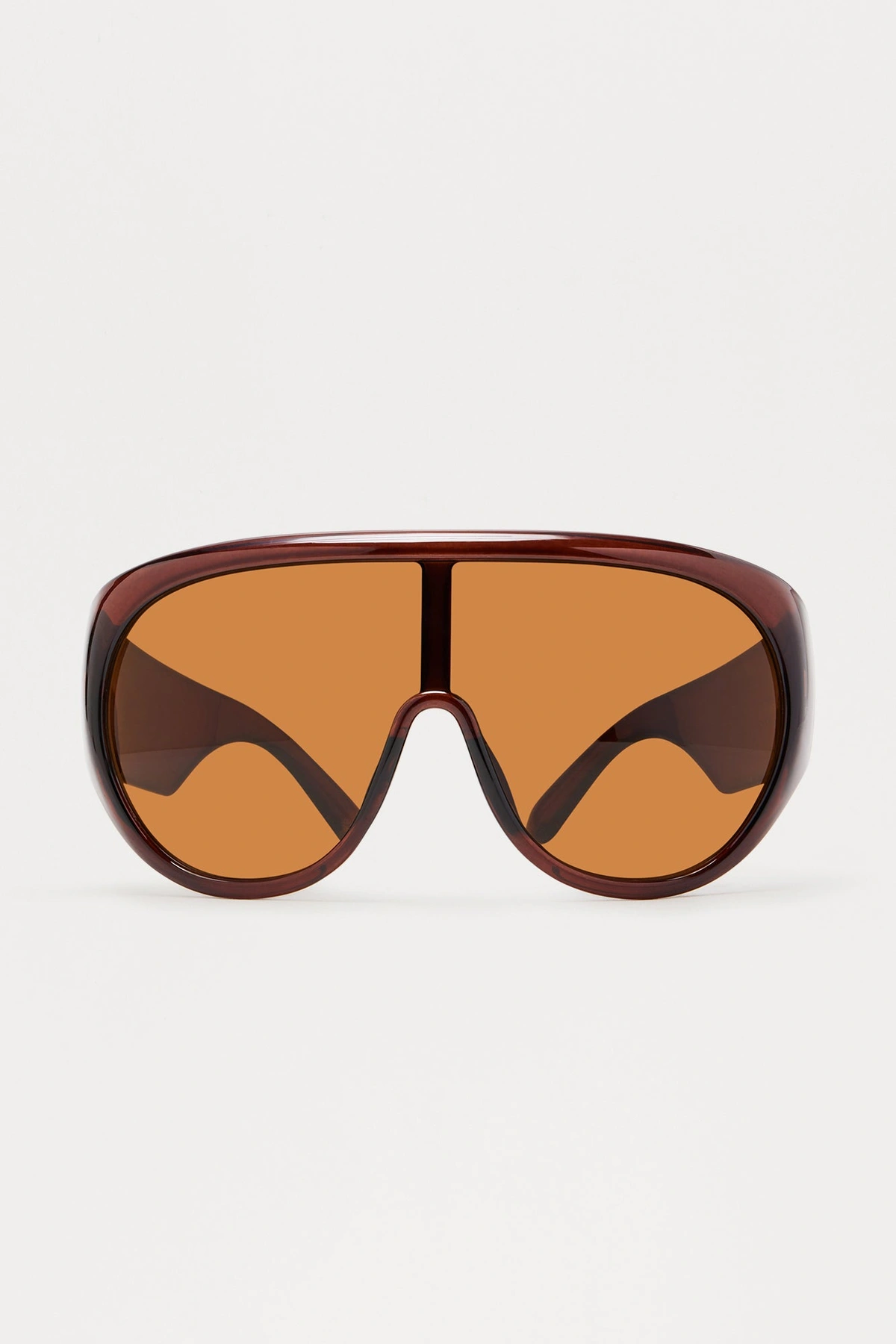 Drama Vision Sunglasses - Brown — Castanho