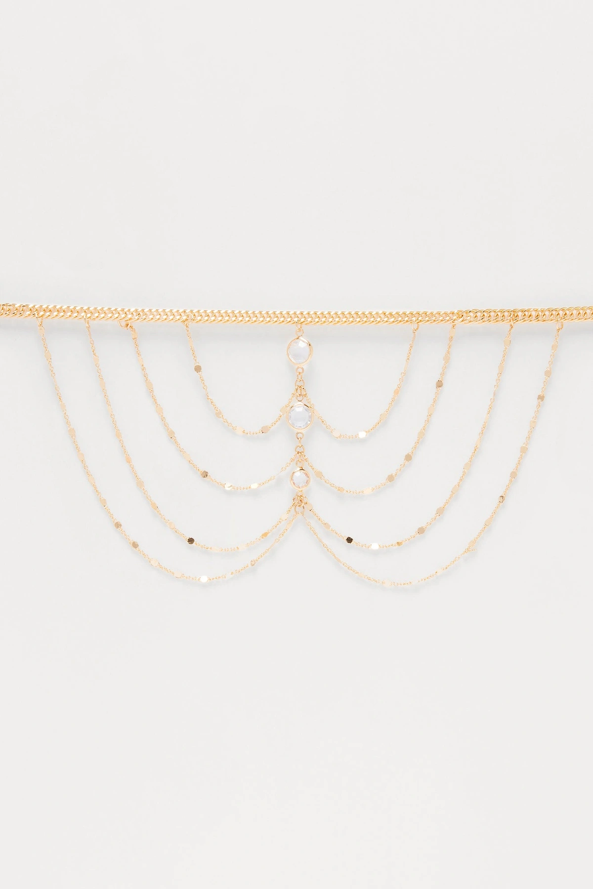 Double Up Boot Chain 2 Pack - Gold — Dourado