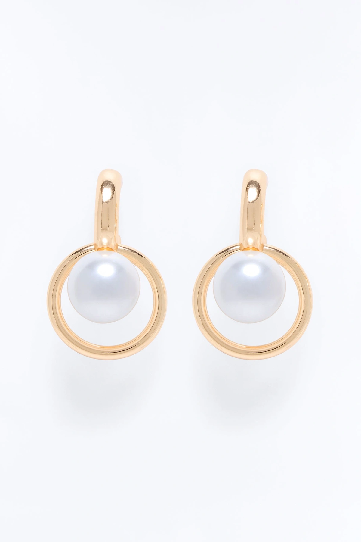 Deserve Me Drop Earrings - Gold — Dourado