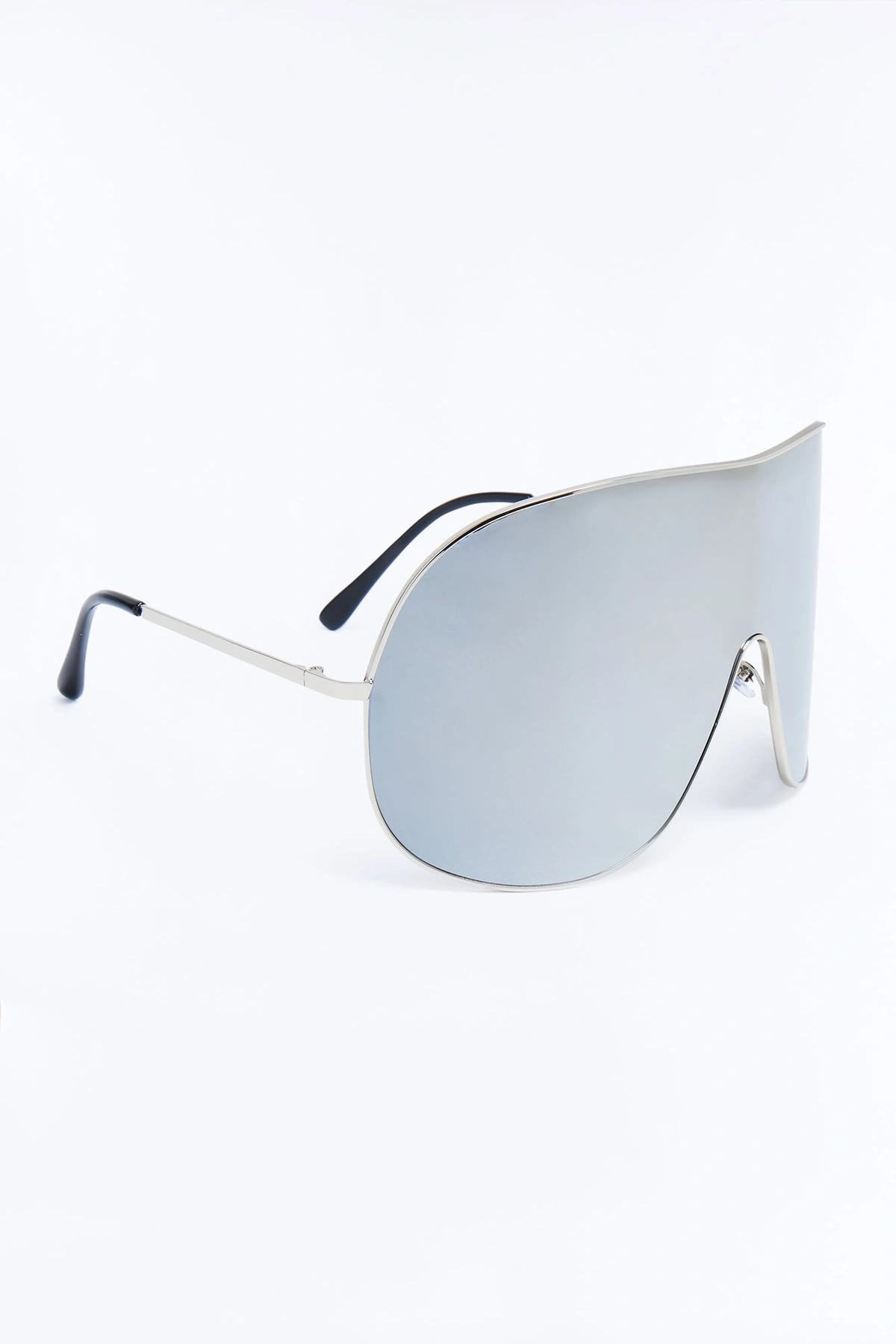 Can't See You Anymore Sunglasses - Silver — Prateado