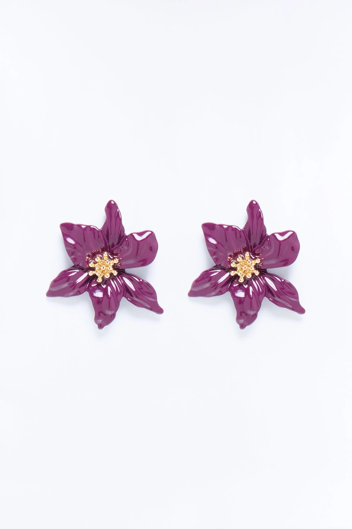 Sugar Plum Earrings - Purple — Roxo
