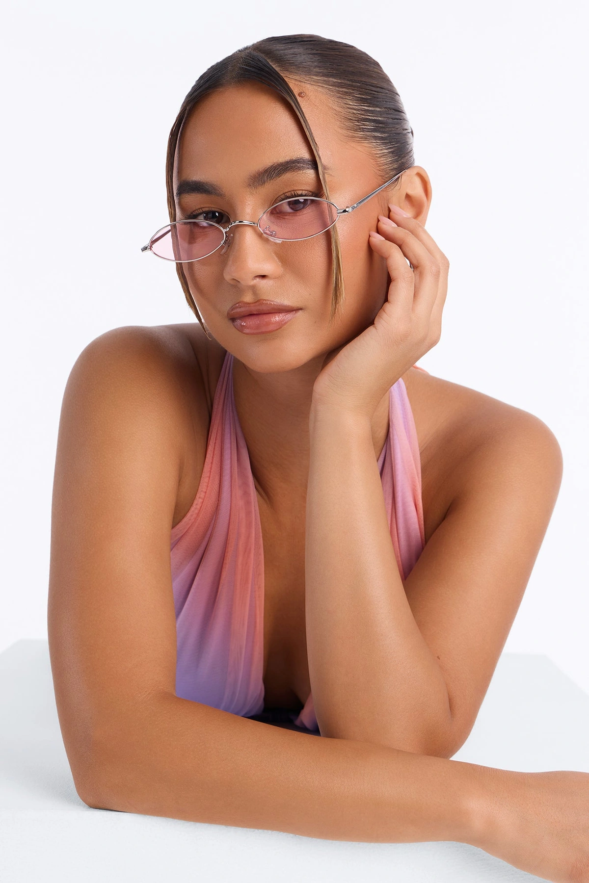 Cannes Getaway Sunglasses - Silver/Combo — Prateado/combinação