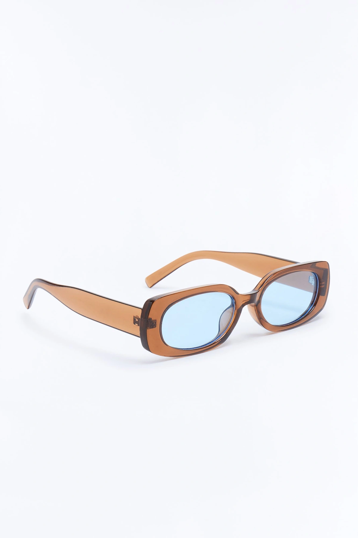 Lost My Mind Circular Sunglasses - Brown — Castanho