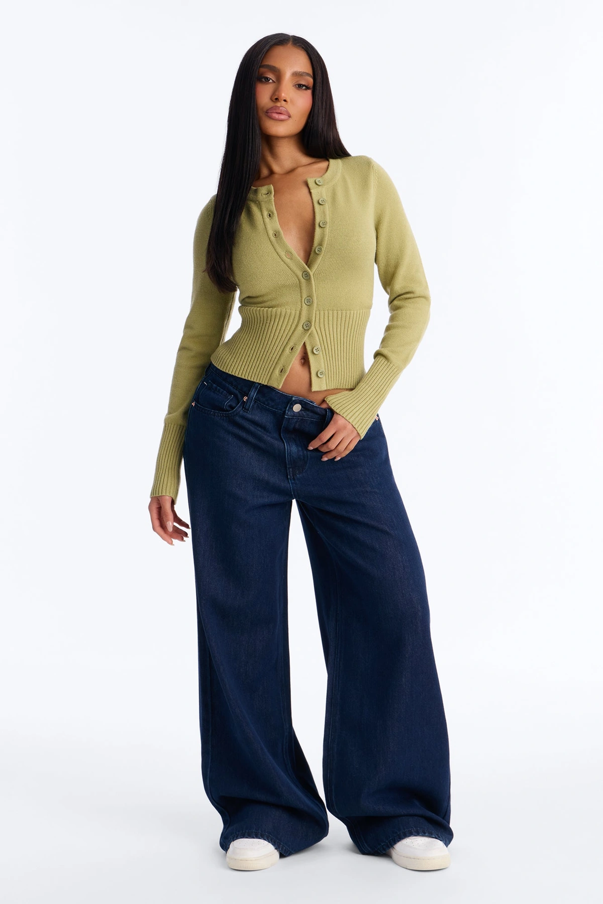 Perfect Harmony Sweater - Sage — Verde-sálvia