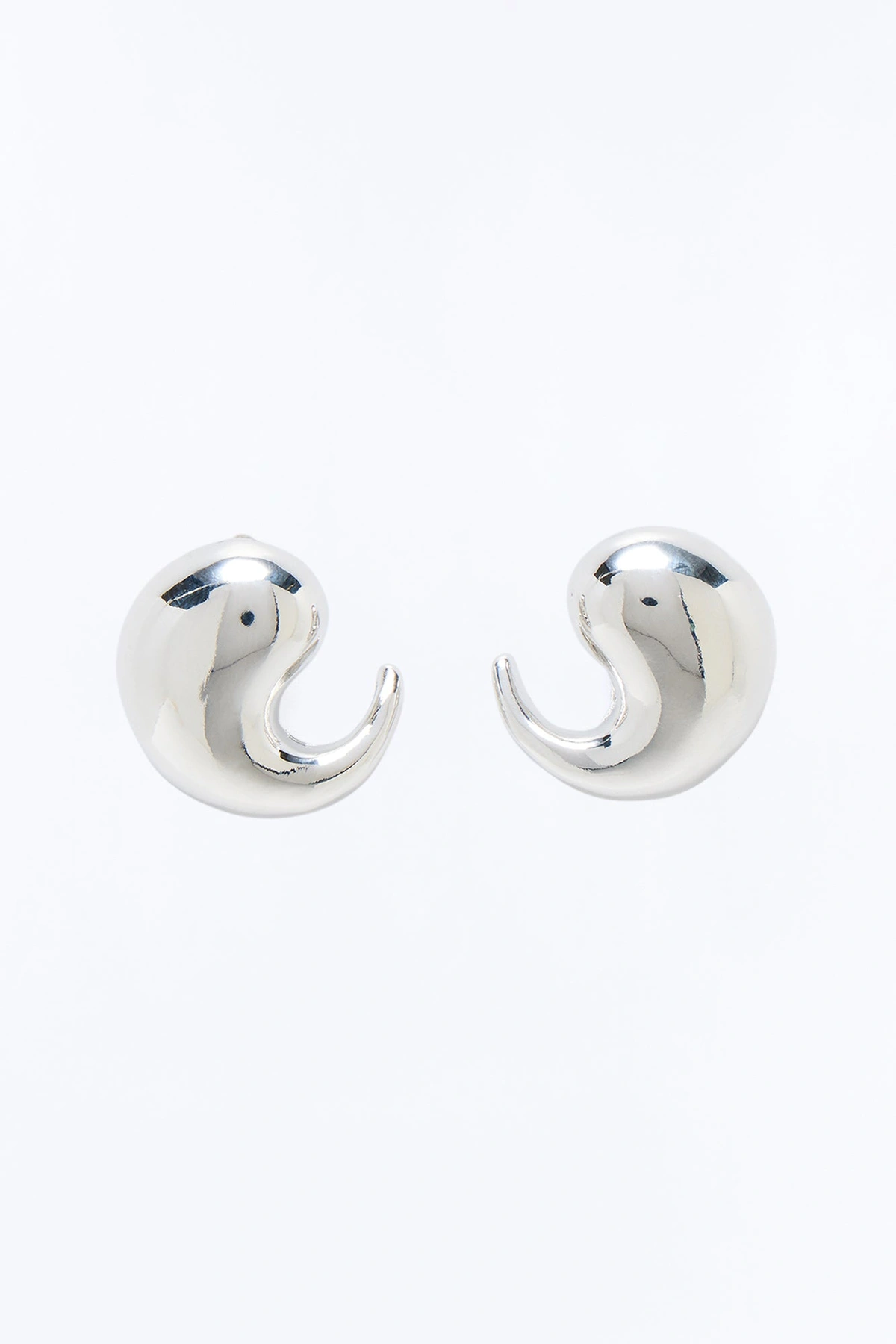 Head In The Clouds Earrings - Silver — Prateado