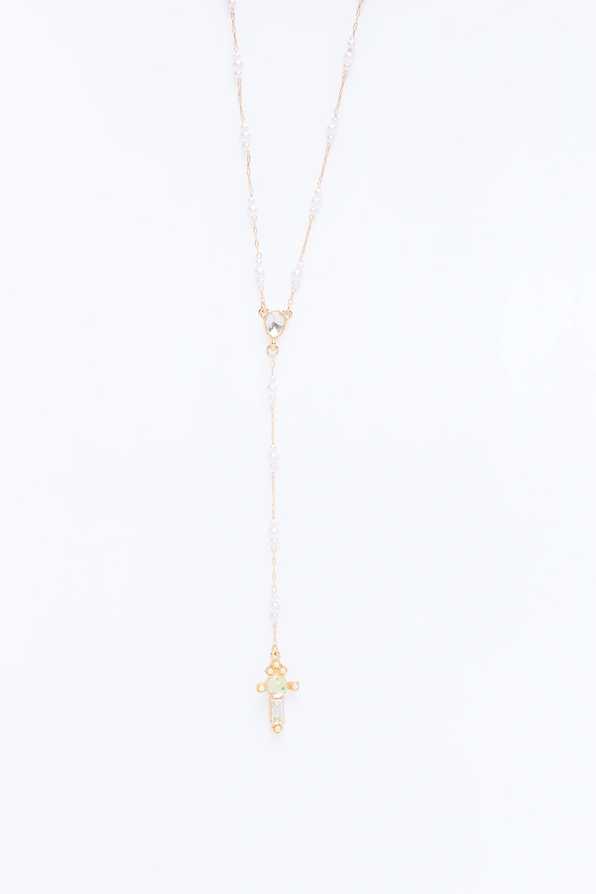 Always On My Mind Lariat Necklace - Gold — Dourado