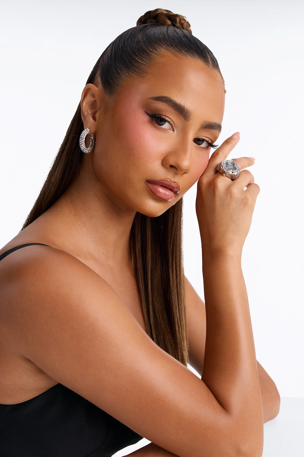 Clover Watch Ring - Silver — Prateado